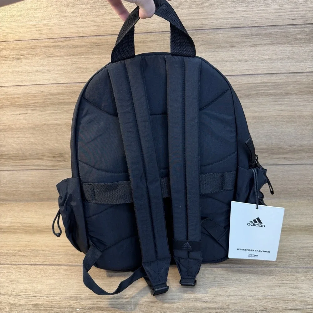 Adidas Weekender Travel Backpack Black - 19L Everyday Lightweight Daypack NWT
